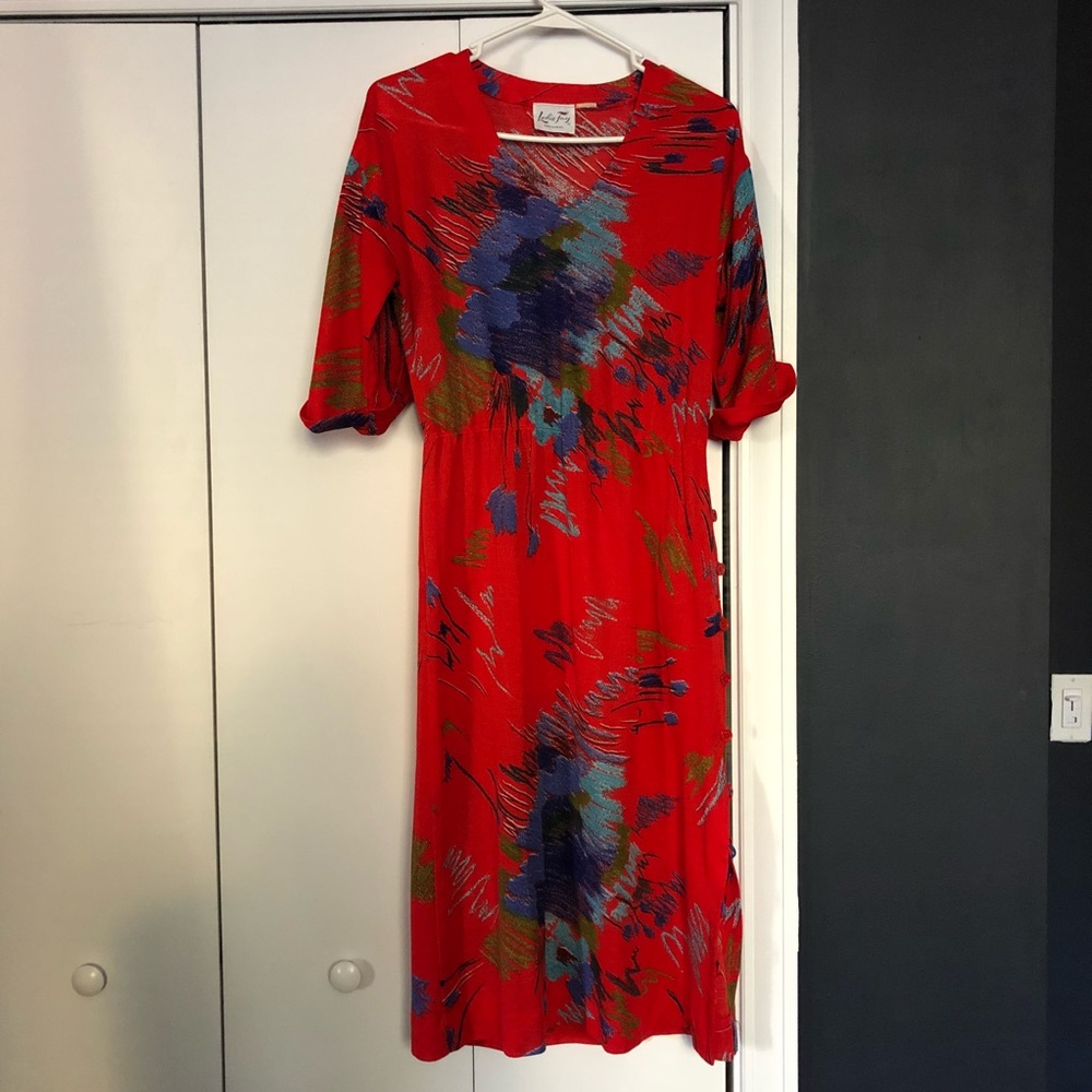 Vintage Red Dress